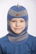 Зимова шапка шолом Beezy для хлопчиків Діно 1615-44-23 р. 3 (54-56 см) - изображение 1