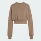 Женский свитшот ALL SZN Soft Lux Loose adidas KS5419 (XL) бежевый (4069993868147) - изображение 6