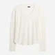 Пижама (лонгслив + штаны) женская больших размеров Gap 128581946 2XL Молочная (1160097101) - изображение 7