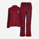 Пижама (рубашка + штаны) женская Ralph Lauren 408613068 S Красная (1160101108) - изображение 5