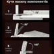 Портативная лампа-закладка для чтения книг на зажиме с USB-зарядкой Светодиодная Универсальная Белая - изображение 3
