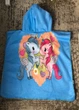 Дитяче пляжне пончо для дівчинки з капюшоном, мікрофібра, My little Pony - изображение 2