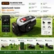 Газонокосарка-робот GTM RLM500/16W 500 кв.м із зарядною станцією та комплектом для встановлення - изображение 2