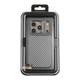 Чохол Premium Kajsa Glamorous Collection Straw Mat Pattern with MagSafe для iPhone 17 Pro Max Grey B-Ring - изображение 3