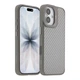 Чохол Premium Kajsa Glamorous Collection Straw Mat Pattern with MagSafe для iPhone 17 Desert Gold - изображение 3