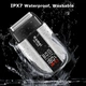 Сеточная электробритва Kemei KM-T402 с LCD-дисплеем IPX7 USB Type-C - изображение 4