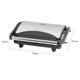 Электрический гриль 700 Вт для кухни 23x14,5 см антипригарное покрытие Clatronic FK-1406 - изображение 8
