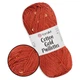 YarnArt Cotton Gold Paillettes, Терракот №7117 – хлопковая пряжа с пайеткой для вязания спицами и крючком, 50 г/140 м, 82% хлопок / 18% полиэстер - изображение 1