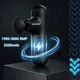 Мини массажный пистолет 5 режимов для тела и спины аккумуляторный USB черный Isomedix FK-2076 - изображение 5