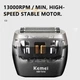 Электробритва мужская Kemei KM-T416 беспроводная аккумуляторная USB Type-C - изображение 5