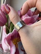 Каблучка срібна 925 "З молитвою" 15.5р (1230н) - изображение 3