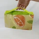 Пляжный коврик водонепроницаемый 147x147 см, складной с влагостойкой подкладкой, для отдыха на природе, пляже, пикника Лимон, MXL-147-LemonYellow/Lemon - изображение 5