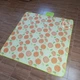 Пляжный коврик водонепроницаемый 147x147 см, складной с влагостойкой подкладкой, для отдыха на природе, пляже, пикника Лимон, MXL-147-LemonYellow/Lemon - изображение 8