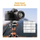 Професійний штатив монопод для камери K&F Concept K234A7+FH-03 з рідинною головкою (2м, 5кг) (KF09.136) - зображення 5