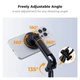 Раздвижной штатив - селфи палка K&F Concept для смартфона с пультом и магнитом 180см (KF15.0015) - изображение 4