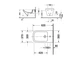 Підвісне біде DURAVIT DURASTYLE, прямокутна - изображение 2