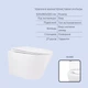 Готовое решение Qtap: Инсталляция Standard и подвесной безободковый унитаз Swan Ultra Quiet с технологией смыва Tornado 4, белая - изображение 3