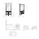 Комплект инсталляции Qtap Standard с подвесным унитазом Qtap Taurus Ultra Quiet, безободковый, с технологией смыва Ultra Quiet и - изображение 2
