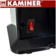 Электрический керамический обогреватель 2000 Вт с таймером для дома Kaminer - изображение 5