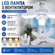 LED лампа с вентилятором в патрон AY1033 60 Вт пластик комбинированная лампа освещения с охлаждением - изображение 1