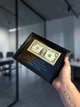 Подарунок картина зі справжньою банкнотою 1 USD (А5 15х21см) - изображение 2