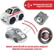 Samochodzik zdalnie sterowany z kierownicą Chicco FIAT 500 Biały (8058664035342) - obraz 14