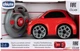Samochodzik zdalnie sterowany z kierownicą Chicco FIAT 500 Czerwony (8058664162451) - obraz 1