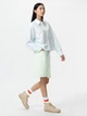 Джинсовые шорты женские Uniqlo 293592025 26 Зеленые (1160066046) - изображение 2