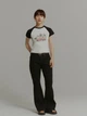 Джинсы Клеш женские Uniqlo 544289656 27 Черные (1159963145) - изображение 3