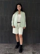 Джинсовые шорты женские Uniqlo 293592025 26 Зеленые (1160066046) - изображение 4