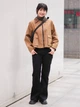 Джинсы Клеш женские Uniqlo 544289656 27 Черные (1159963145) - изображение 6