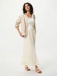 Юбка длинная летняя женская Uniqlo 366905472 XL Молочная (1160141705) - изображение 2