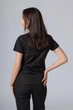 Костюм медицинский STUGA MEDICAL «Мария» черный (77008017700803) 5XL - изображение 5