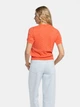 Джемпер жіночий Arber Crew-neck SS W2 WTR-180 S помаранчевий (W09.57.37.623) - зображення 4