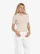 Поло жіноче Arber Polo Knit WD SS WTR-204 L бежевий (W09.29.60.621) - зображення 3