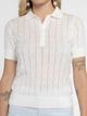 Поло жіноче Arber Polo Knit WD SS WTR-204 L білий (W09.45.00.625) - изображение 5