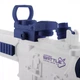 Дитячий електричний водяний автомат Water Gun M416 з акумулятором, USB, дальність до 16 м, 300 мл, синій - зображення 4
