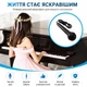 Микрофон проводной ручной 3.5 мм для караоке, ПК, ноутбука, колонки и аудиосистемы, черный - изображение 2