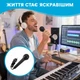 Микрофон проводной ручной 3.5 мм для караоке, ПК, ноутбука, колонки и аудиосистемы, черный - изображение 3