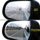 Водоотталкивающая нанопленка на зеркала заднего вида автомобиля антидождевое 95х95 мм 2 шт U9800 - изображение 5