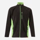 Толстовка на флисе, на молнии мужская Velilla 201504_00/25 XL Black/Lime Green (8434455375994) - изображение 1