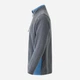 Толстовка на флисе, на молнии мужская Velilla 201504_08/05 XL Grey/Sky Blue (8434455376069) - изображение 3