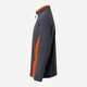 Толстовка на флисе, на молнии мужская Velilla 201504_08/16 XL Grey/Orange (8434455376205) - изображение 3