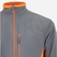Толстовка на флисе, на молнии мужская Velilla 201504_08/16 XL Grey/Orange (8434455376205) - изображение 4