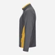 Толстовка на флисе, на молнии мужская Velilla 201504_08/17 XL Grey/Yellow (8445659091504) - изображение 3