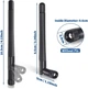 Набор Wi-Fi антенн 2.4/5.8 ГГц 3dBi RP-SMA Male 2 шт Bingfu - изображение 3