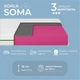 Матрац ортопедичний безпружинний ТМ Ismart Koala Soma 80х190 см (ISM-051281) - зображення 4
