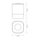 LED светильник на аккумуляторе TITANUM TLTF-016CW, переносной беспроводной - изображение 3