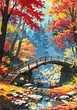 Картина за номерами "Міст до тиші" Riviera Blanca 28x40 см RB-1249 - зображення 1
