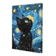 Картина по номерам Riviera Blanca Kitten's Night 40x50 см (RB-1222) - изображение 1